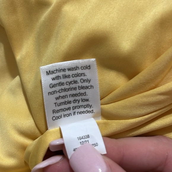 Nine West Side Cross Tie Mini Dress - Picture 6 of 6